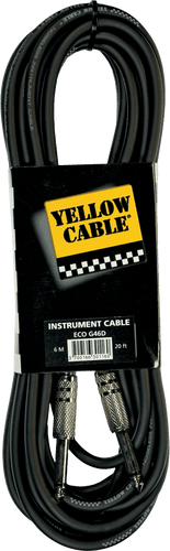 Yellow Cable Gitarkabel G46D METAL JACK/METAL JACK 20FT/6M
