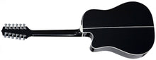 Takamine GD38CE-BLK - Sort 12-Strengs Akustisk Gitar
