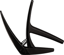 Lightweight Nashville guitar capo, black