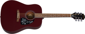 Epiphone akustisk gitar Starling EB Starling Wine red