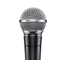 Shure SM58-LCE Microphone Dynamic Cardioid, Vocal