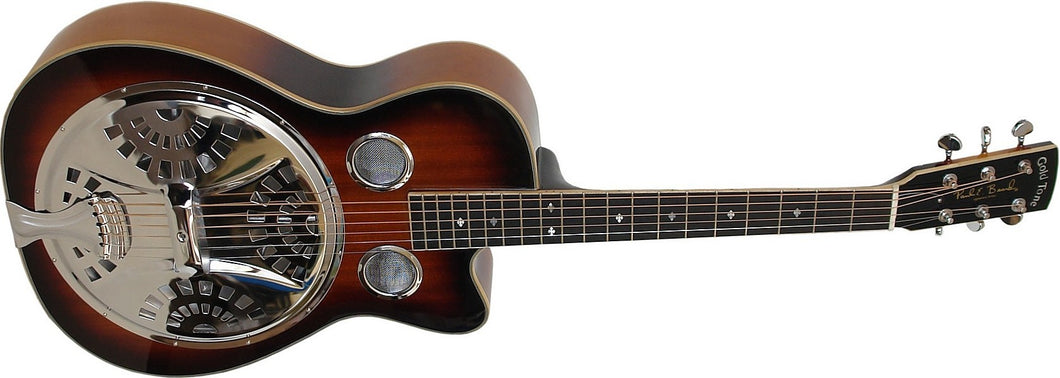 ROUNDNECK RESONATOR GUITAR PAUL BEARD SIGNATURE SERIES PBR CA