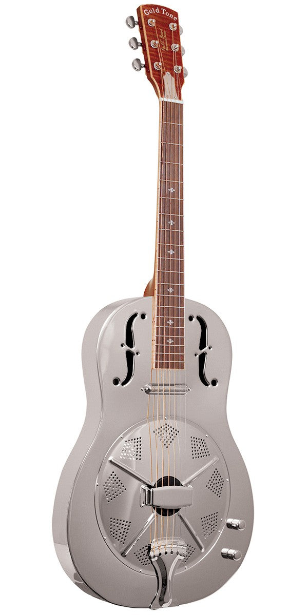 METAL BODY RESONATOR GUITAR GOLD TONE PAUL BEARD SIGNATURE SERIES GRE ACOUSTIC ELECTRIC INCL.HARDCASE