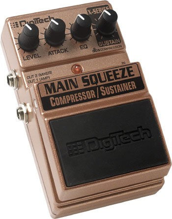 DIGITECH MAIN SQUEEZE X-SERIES COMPRESSOR SUSTAINER PEDAL