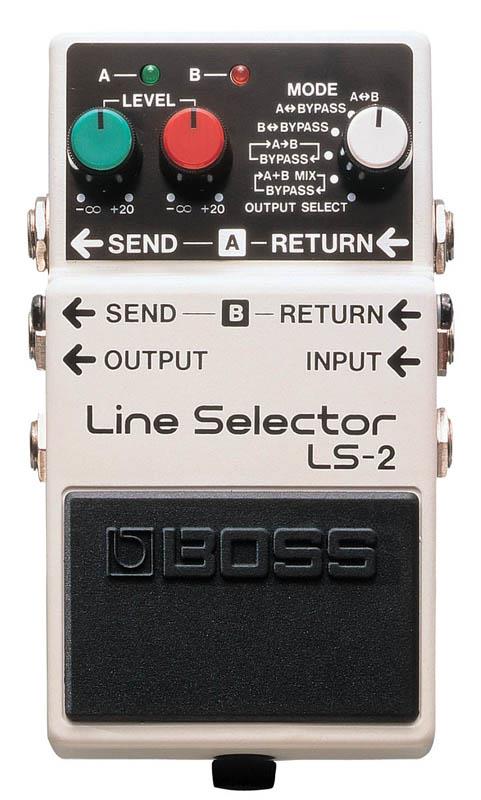 Boss LS-2 Line Selector-pedal