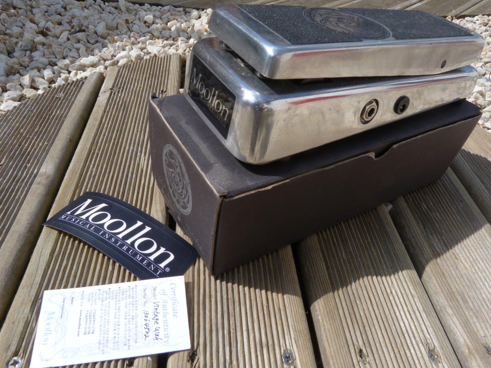 moollon pedals Moollon Vintage Wah NOS – Intersalg